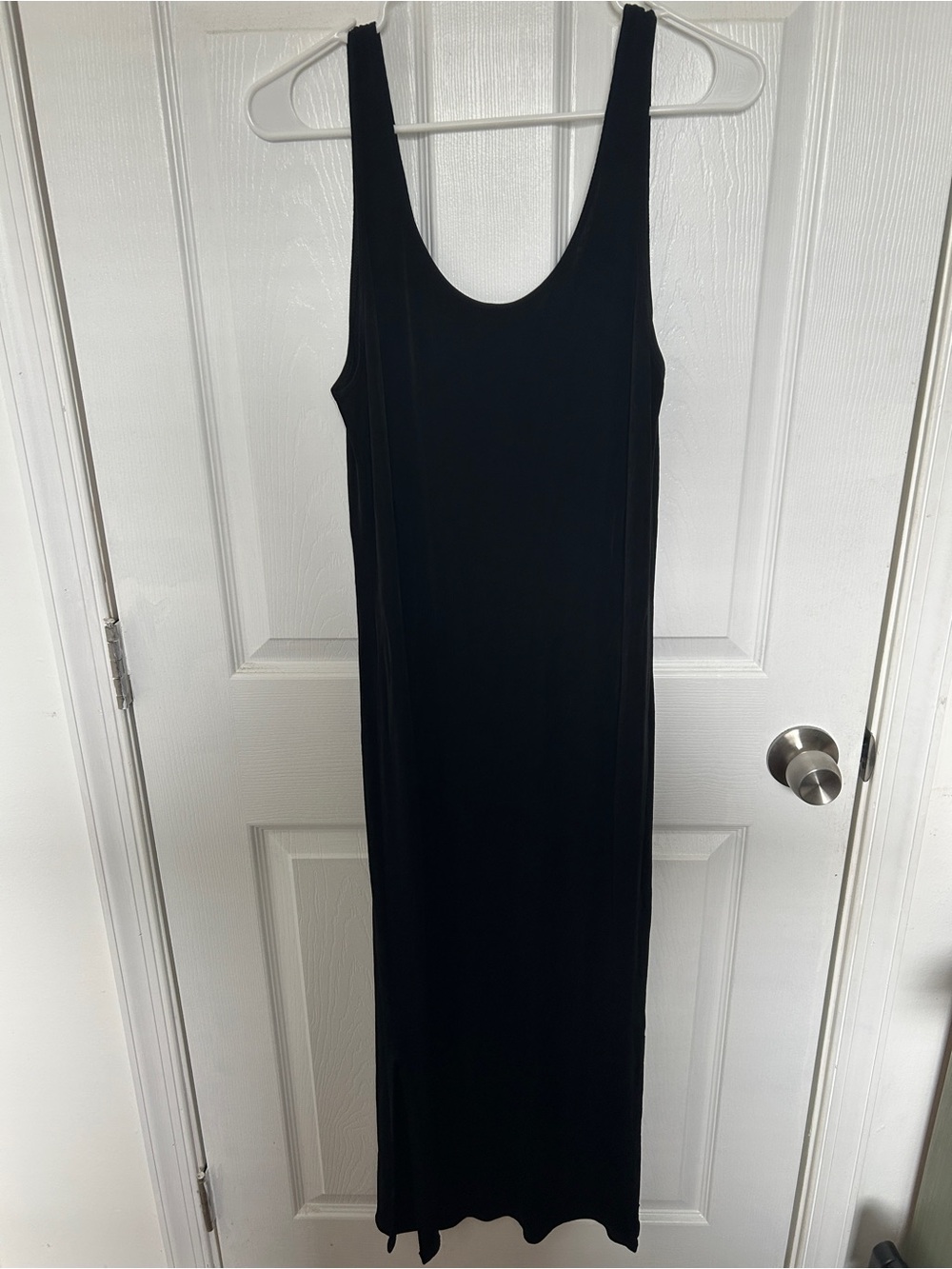 Chico's Black Scoop Neck Maxi Dress